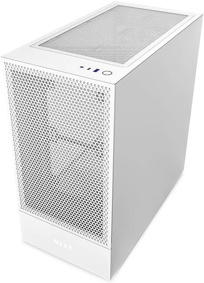 NZXT H5 Flow Compact Mid Tower Air Flow PC Case, Up to 240mm