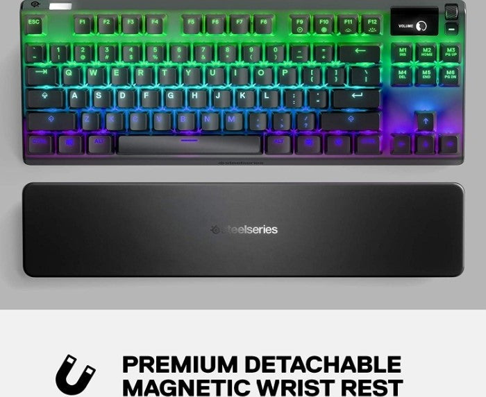 SteelSeries Apex 7 TKL Compact Mechanical Gaming Keyboard, OLED