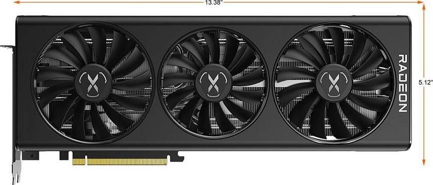 XFX Speedster SWFT 319 AMD Radeon™ RX 6900 XT CORE Gaming Graphics Card  with 16GB GDDR6, AMD RDNA™ 2