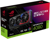 Asus ROG Strix RTX 4080 GAMING OC 16GB GDDR6X, 9728 CUDA Cores, ARGB AURA SYNC, PCI 4.0