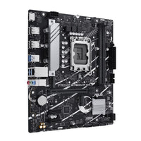 ASUS PRIME B760M-R D4 Intel LGA 1700 Micro-ATX Gaming Mainboard - Black