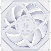 Lian Li UNI Reverse Blades TL LCD 120mm Fan - White