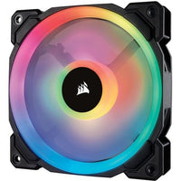 Corsair LL Series LL120 RGB, 120mm Dual Light Loop RGB LED PWM Fan, Single Pack