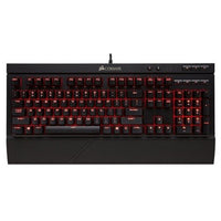 Corsair K68 Mechanical Backlit LED Dust and Spill Resistant Linear & Quiet Gaming Keyboard - Cherry MX Red