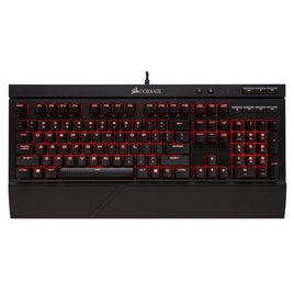 Corsair K55 RGB Gaming Keyboard - Quiet & Satisfying LED Backlit Keys - Media Controls - Wrist Rest Included – Onboard Macro Recording