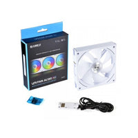 Lian Li UNI Fan AL120 Digital Addressable RGB 120 Fan Single Pack - White