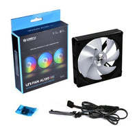 Lian Li UNI Fan AL120 Digital Addressable RGB 120 Fan Single Pack - Black