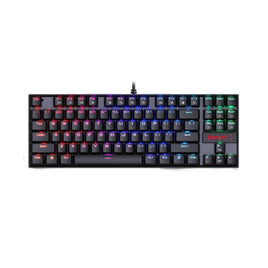 Redragon Kumara K552-RGB Compact 87 Keys RGB Backlit Mechanical Gaming Keyboard - Blue Switch