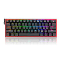 Redragon K617 RGB 60% Gaming Wired Mechanical Keyboard