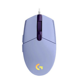 Logitech G203 LightSync RGB 6 Button Gaming Mouse - Lilac