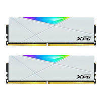 XPG Spectrix D50 16GB (2 x 8GB) 3200MHz DDR4 White RGB Memory