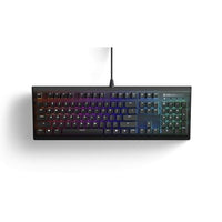 SteelSeries Apex M750 Mechanical Keyboard, QX2 Linear RGB Switches, Aerospace Aluminum Core, and in-Game Prism Illumination