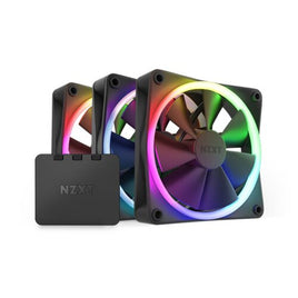 NZXT F120 RGB 120mm RGB Black Triple Fan