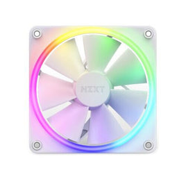 NZXT F140 RGB 140mm RGB White Single Fan