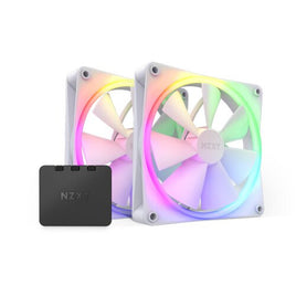 NZXT F140 RGB 140mm RGB White Twin Pack