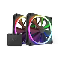 NZXT F140 RGB 140mm RGB Black Twin Fan