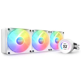 NZXT Kraken Elite 360 RGB LCD Display White CPU Liquid Cooler