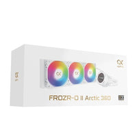 Xigmatek Frozr-O II Arctic 360 RGB LCD Display White CPU AIO Cooler