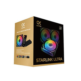 Xigmatek Starlink Ultra 3X Black Easy Clip PWM ARGB Fans