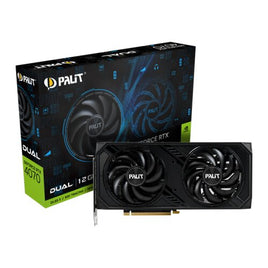 Palit RTX 4070 Dual 12GB GDDR6X Graphics Card - DLSS 3