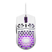 Cooler Master MM711 RGB LED Gaming Mouse (Matte White)