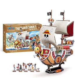 CubicFun Assembly Thousand Sunny PLUS DS1027h 3D Paper Model