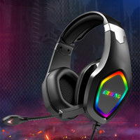 ERXUNG J20 Wired Gaming Headphone Headset Stereo Gaming Headset With Microphone for Mobile Phone Laptop Computers for PS4