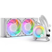 EKWB Nucleus AIO CR240 Lux D-RGB White CPU Liquid Cooler