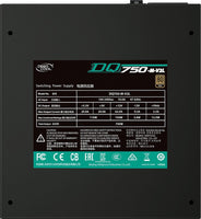 DeepCool GamerStorm DQ750 M V2 750Watts 80 Plus Gold Full Modular ATX Power Supply