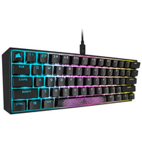 Corsair K65 RGB MINI 60% Mechanical Gaming Keyboard - Cherry MX Red Switch