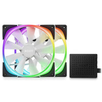 NZXT 140mm Aer RGB 2 Premium PWM White Fan Twin Pack