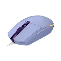 Logitech G203 LightSync RGB 6 Button Gaming Mouse - Lilac