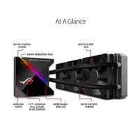 Asus ROG Ryujin 360 AIO OLED Aura Sync RGB Black CPU Liquid Cooler