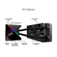 Asus ROG Ryujin 240 AURA RGB OLED Black Liquid CPU Cooler