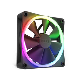 NZXT F120 RGB 120mm RGB Black Single Fan