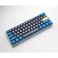 Ducky One 3 Mini RGB DayBreak Silent Red Switch Mechanical Gaming Keyboard (Arabic Layout) - Blue/Yellow