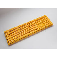 Ducky One 3 RGB Blue Switch Mechanical Gaming Keyboard (Arabic Layout) - Yellow Ducky