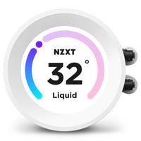 NZXT Kraken Elite 360 RGB LCD Display White CPU Liquid Cooler