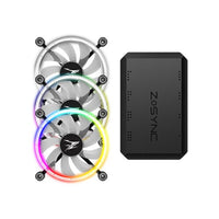 Zalman LF120A3 120mm RGB Ring LED Case Fan-3 Packs