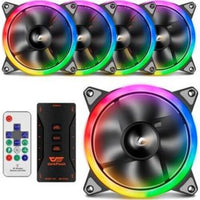 DarkFlash DR12-Pro 5 Pack RGB Fans