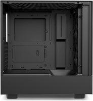 NZXT H5 Elite ATX Mid Tower Case, Up to 240mm Radiator, 6x 120mm Fan Support, Tempered Glass Front Panel & Built-in RGB, Intuitive Cable Management, 2.5”/3.5” Drive Bays, Black