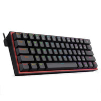 Redragon K617 RGB 60% Gaming Wired Mechanical Keyboard