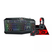 Redragon 4in1 Combo (Keyboard + Mouse + Headset + Mouse Pad )