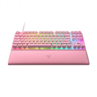 Razer Huntsman V2 TKL Optical Mechanical Gaming keyboard - Quartz Pink