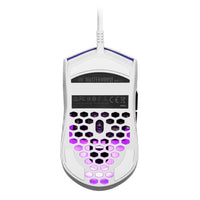 Cooler Master MM711 RGB LED Gaming Mouse (Matte White)