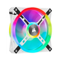 Corsair iCUE QL120 RGB 120mm PWM White Fan - Single Pack