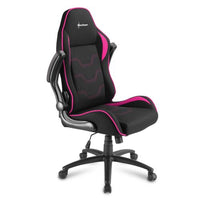 Sharkoon Elbrus 1 Gaming Chair - Black/Pink