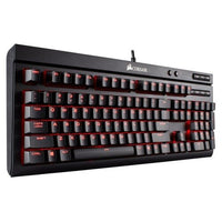 Corsair K68 Mechanical Backlit LED Dust and Spill Resistant Linear & Quiet Gaming Keyboard - Cherry MX Red