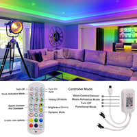 24Key DC 5V 12V 24V Dream Color RGB Infrared Controller Bluetooth APP Remote Control For WS2812B WS2811 Ambient LED Strip Lights