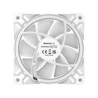 DeepCool CF120 Plus 3 Pack RGB 120mm Fan - White